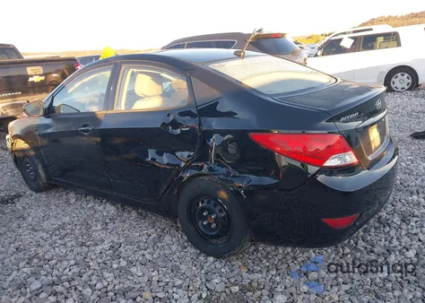 2012 Hyundai Accent Gls from USA, damaged, VIN KMHCT4AE5CU179750